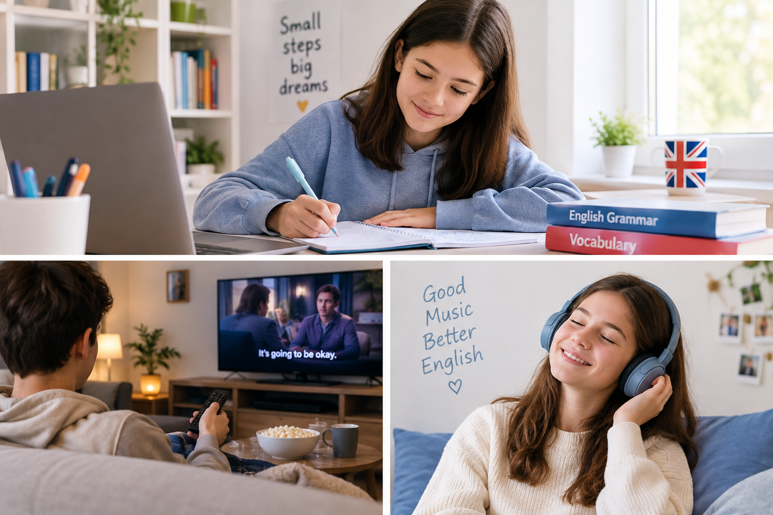 Practicar inglés en casa de forma divertida